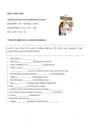 English Worksheet: Movie: Sydney White