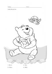 English Worksheet: Winnie