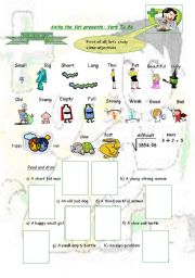 English Worksheet: Anita the Vet presents: Verb TO Be (1)