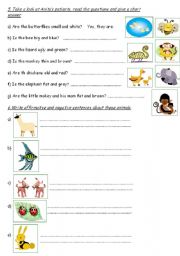 English Worksheet: Anita the vet presents: Verb to be (4)