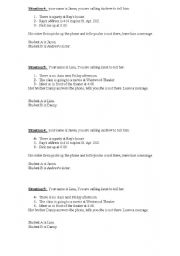 English worksheet: Role play