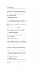 English Worksheet: Good Pronunciation