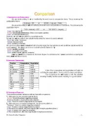 English Worksheet: Comparison