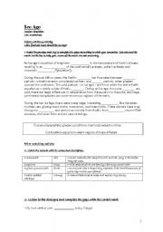 English Worksheet: Ice Age I