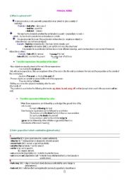 English Worksheet: Phrasal verbs