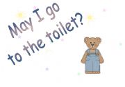 English Worksheet: May I go to the toilet?
