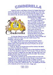 English Worksheet: Cinderella