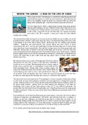 English Worksheet: A YEAR IN THE LIFE OF JAMIE OLIVER (3 pages)