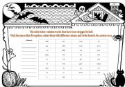 English Worksheet: Halloween