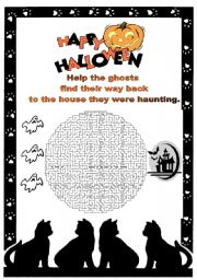 English Worksheet: Halloween