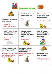 Halloween Riddles   