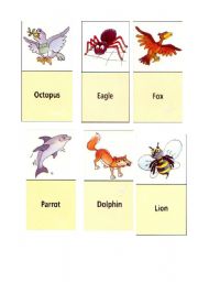 English Worksheet: animal domino (3/3)