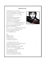 English Worksheet: SONG: 