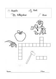 English worksheet: Vocabulary A