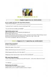 Video activity: Shrek 2 chapters 5-9-10-11