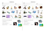 English Worksheet: Past Inventions Quiz