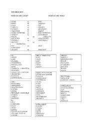 English worksheet: Feelings