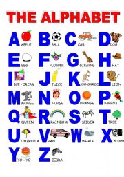 English Worksheet: ABC