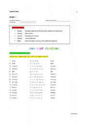 English Worksheet: Verbs