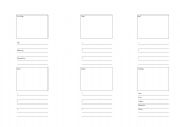 Picture Book Storyboard (4-Page Book)