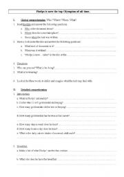 Michael phelpsdiet - Worksheet