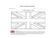 English Worksheet: UK flag