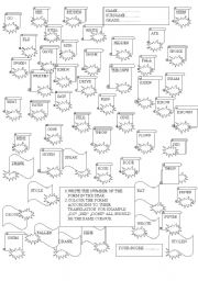 English Worksheet: The irregular verbs (3 different forms)