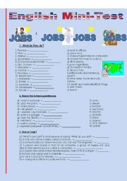 MINI-TEST - JOBS