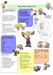 English Worksheet: Spoken English !