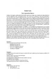 English Worksheet: Modal Verbs