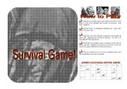 Survival Game game sheet