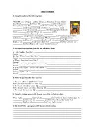 English Worksheet: chldren workers