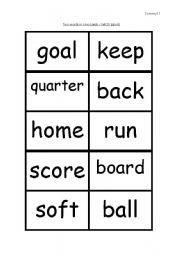 English worksheet: Two words in one - set 20