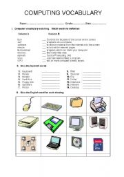 Computing vocabulary