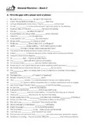 English Worksheet: General Vocabulary