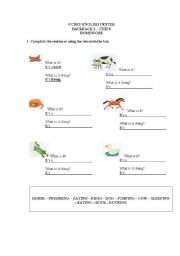 English worksheet: What is it?