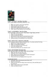 crash movie worksheet