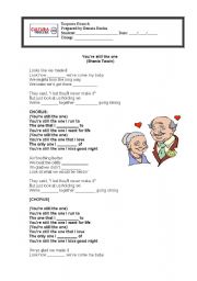 English Worksheet: Youre Still the One - Shania Twain