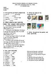 English Worksheet: selin demirkran
