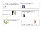 English Worksheet: Aladdins Worksheet