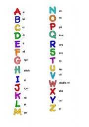 alphabet