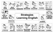 English Worksheet: Strategies to use when learning English