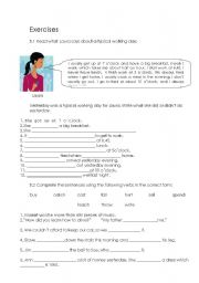 English Worksheet: Simple Past