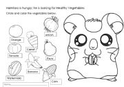 Hamtaro Vegetables