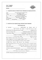 English Worksheet: Present Continuous