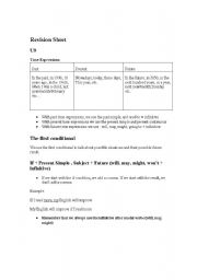 English Worksheet: Cambridge Interchange Int-B U9-16 revision sheets