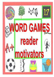 English Worksheet: WORD GAMES - to motivate reading