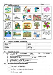 English Worksheet: REVIEWING