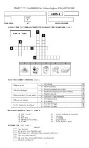 English Worksheet: test