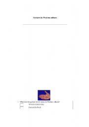 English worksheet: gesture